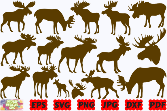 Download Moose SVG | Forest Animal SVG | Animal - Forest animal svg Collection