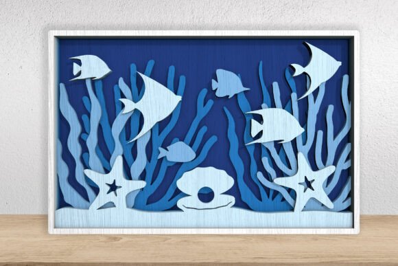 Download Fish Tank Home Decoration Svg Multilayer - Multilayer Collection