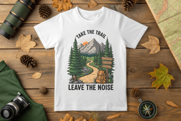 Download Take the Trail Leave the Noise SVG - Premium Resources