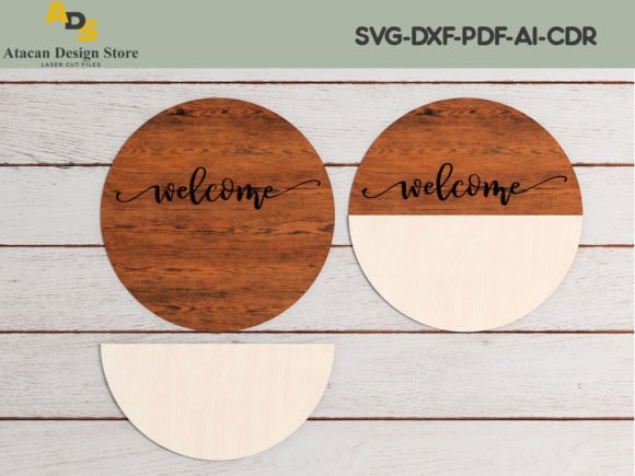 Download Welcome Sign Glowforge File Welcome Home - Premium Bundle