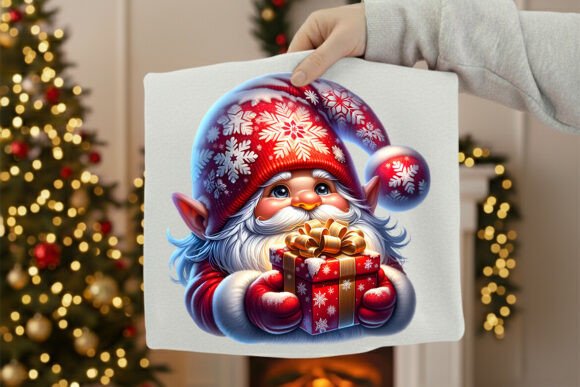 Download Christmas Gnome Ice Skating Clipart PNG - Ice skating Collection