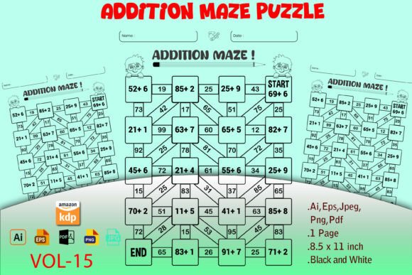 Download Addition Child Puzzle Worksheet - Child puzzle Collection